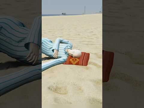 TEAM GOKU VS TEAM SAITAMA POWER SLAP CHALLENGE 👋| #Shorts​ | #gta5​ | #anime​