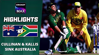 Cullinan & Kallis Partnership Sink Aussies | Costly Run-Outs Derailed Australian Momentum