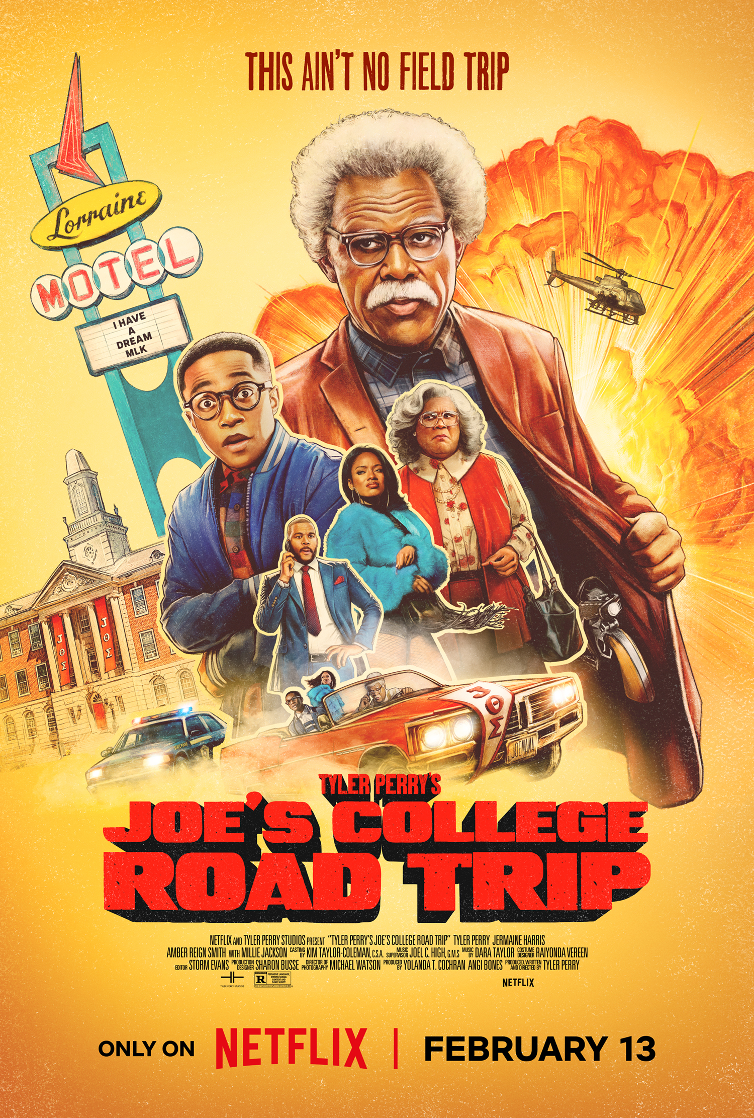 Poster for Tyler Perry's Joe's College Road Trip