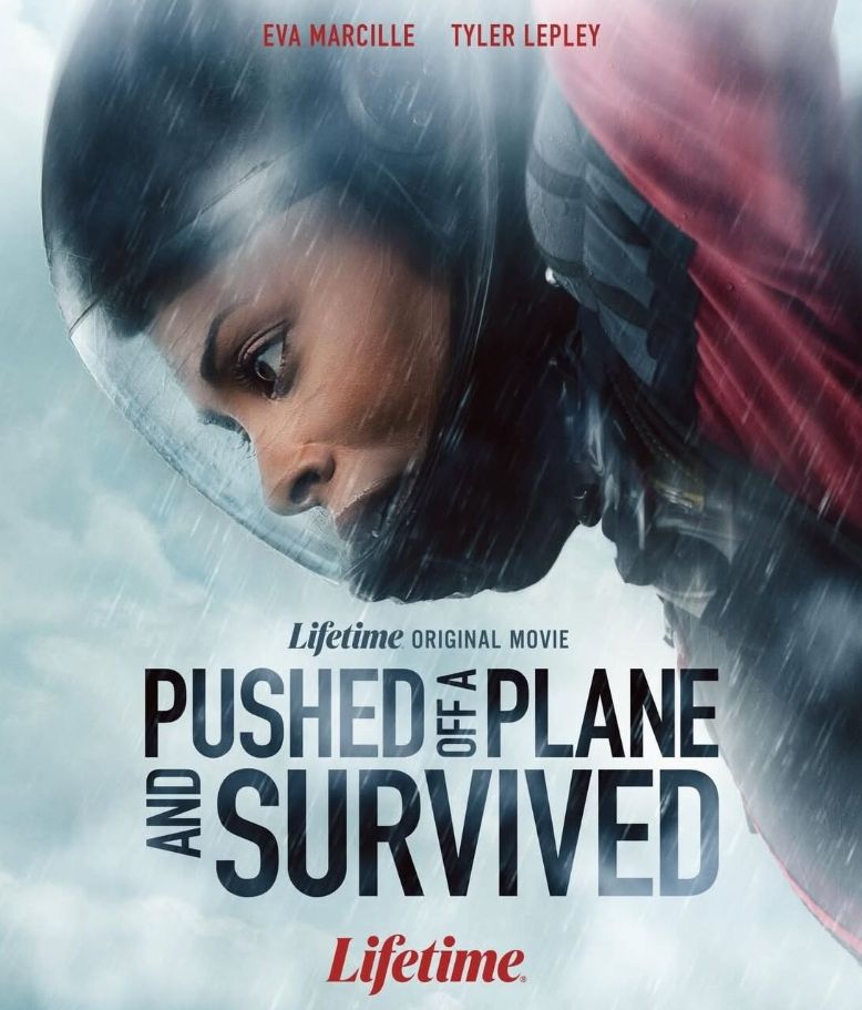 Poster for Pushed off a Plane and Survived