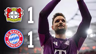One point, against all odds! | Bayer 04 Leverkusen - FC Bayern | Highlights & Interviews