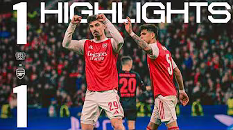 LATE HAVERTZ PENALTY LEVELS THE TIE | HIGHLIGHTS | Bayer Leverkusen vs Arsenal (1-1) | UCL