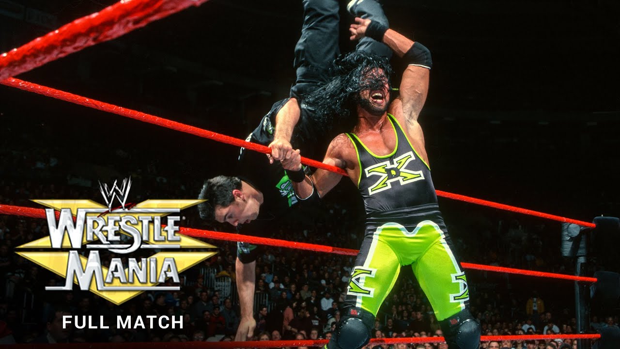 FULL MATCH: Shane McMahon vs. X-Pac – European Title Match: WrestleMania XV background