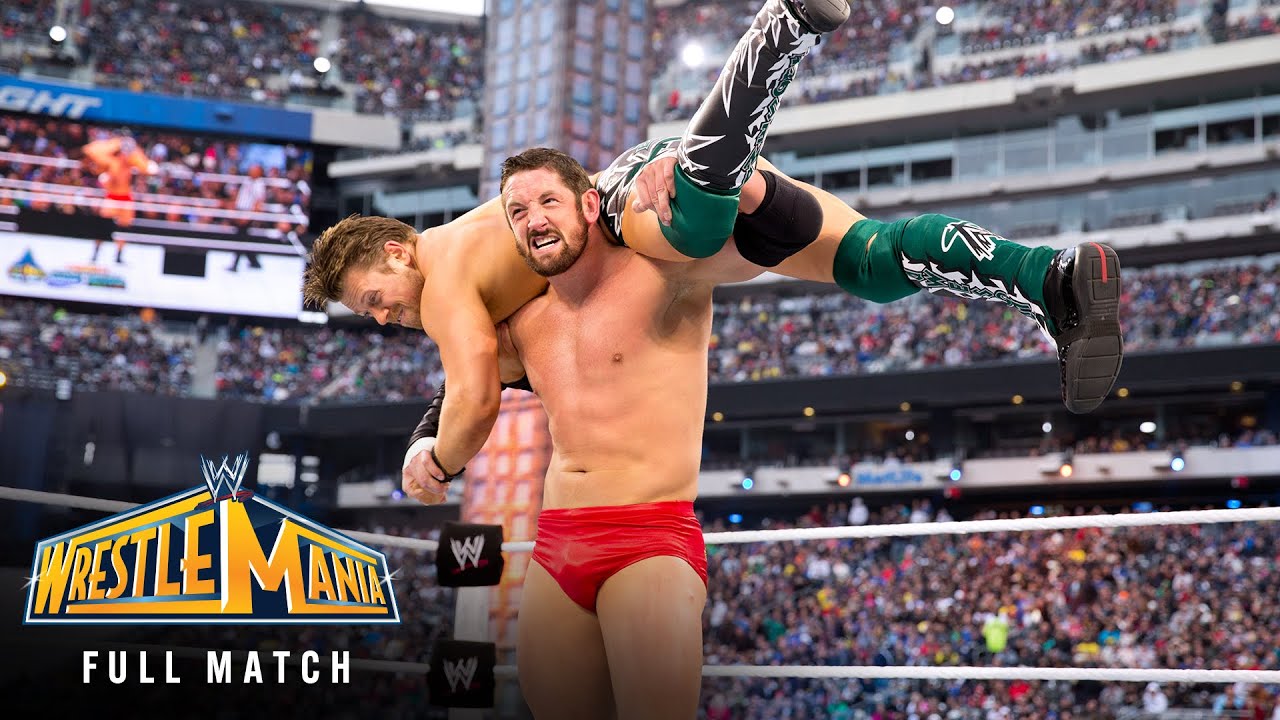 FULL MATCH — Wade Barrett vs. The Miz — Intercontinental Title Pre-Show Match: WrestleMania 29 background