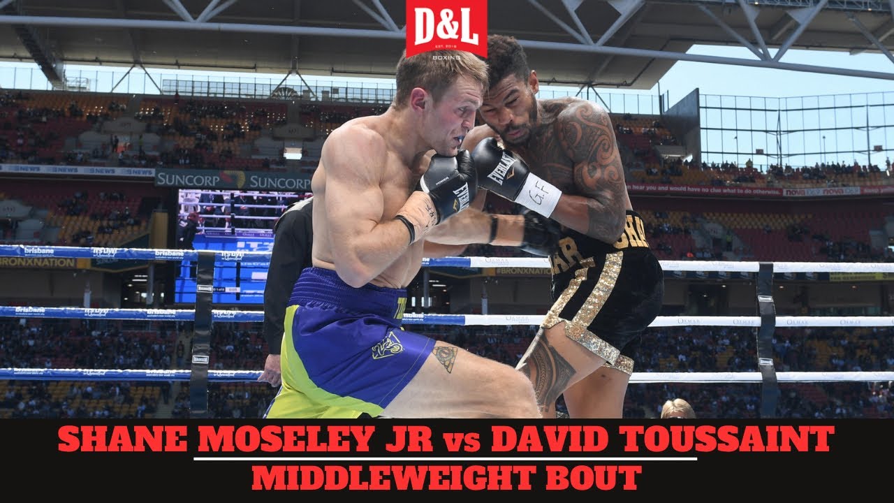 Shane Mosley Jr vs. David Toussaint | Middleweight Bout background