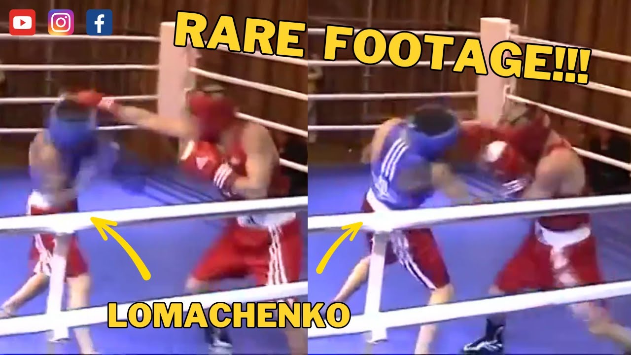 **RARE** VASILIY LOMACHENKO AMATEUR FIGHT