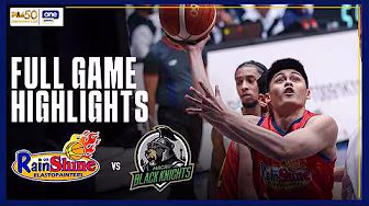 RAIN OR SHINE vs MACAU | FULL GAME HIGHLIGHTS | PBA SEASON 50 COMMISSIONER’S CUP