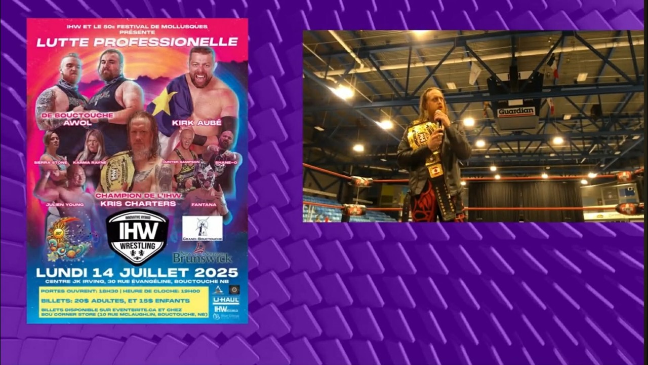 Innovative Hybrid Wrestling: IHW Heavyweight Champion Kris Charters