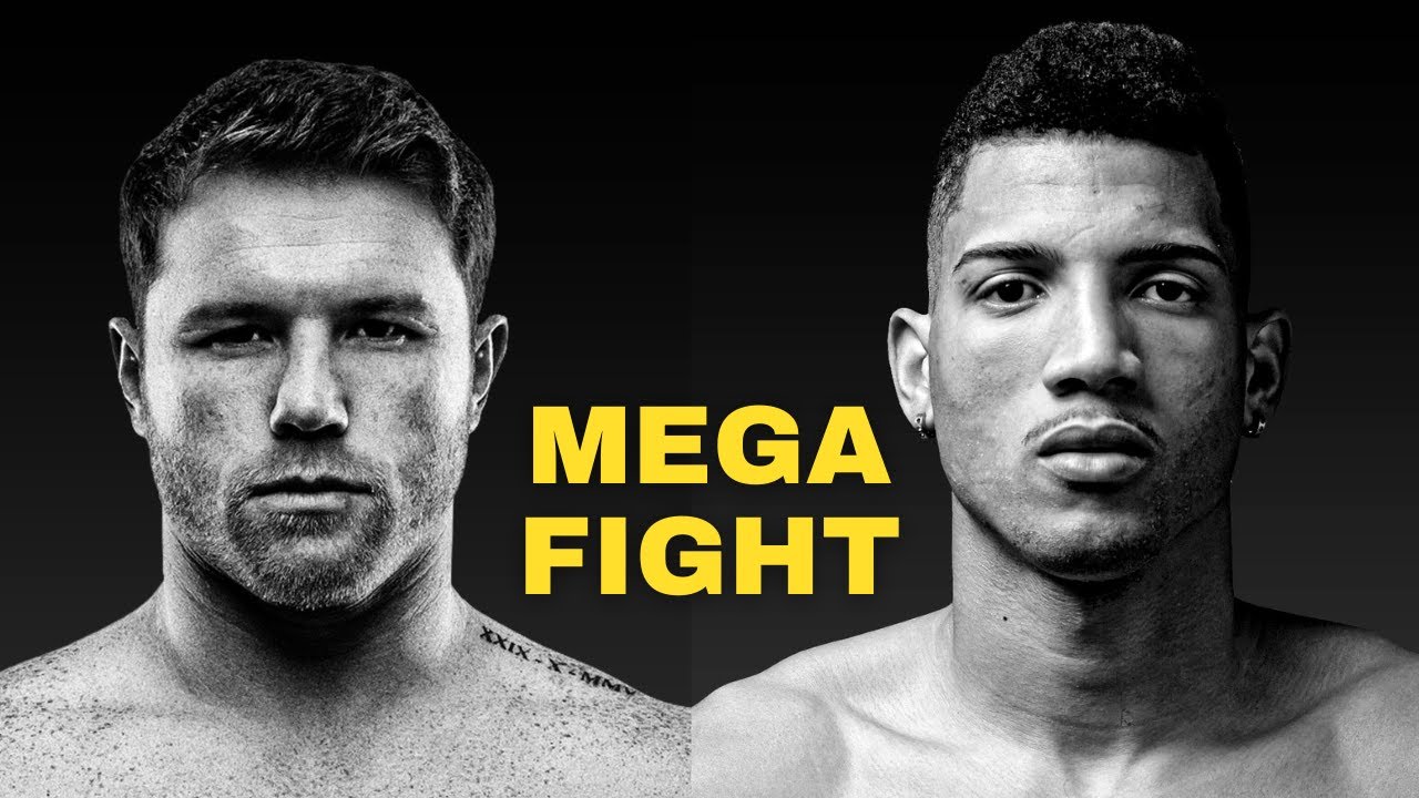 SAUL CANELO ALVAREZ vs DAVID MORRELL JR - MEGA FIGHT!! background