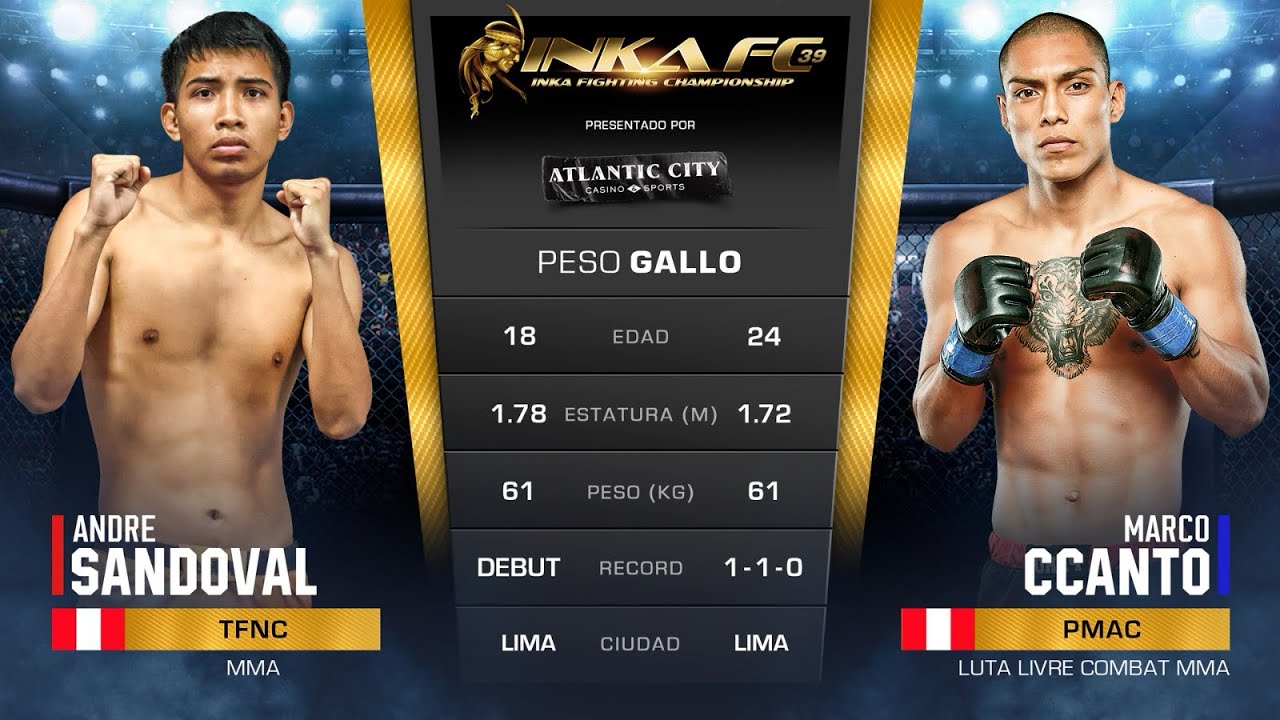 INKA FC 39: MARCO CCANTO VS. ANDRE SANDOVAL (FULL FIGHT) background