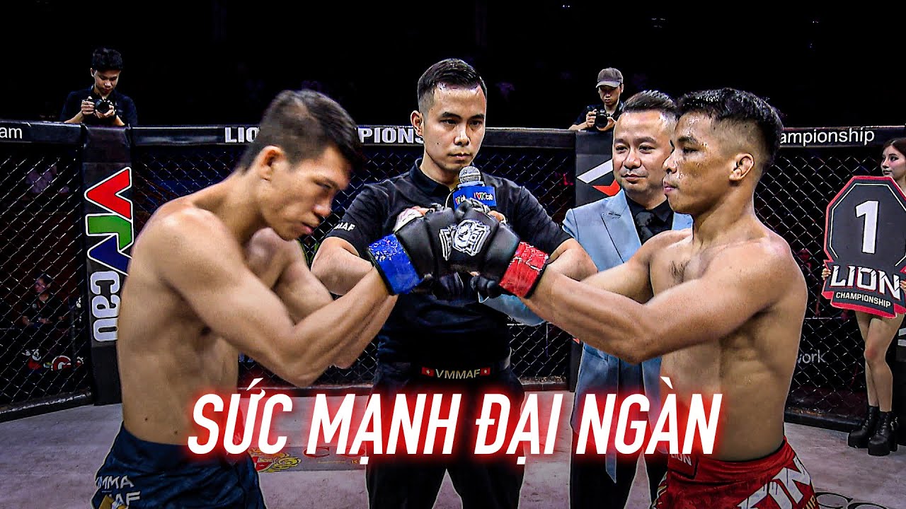 THUÂN K'PA vs TẤN AN | Sức mạnh "Đại ngàn" được phô diễn trên sàn MMA Lion