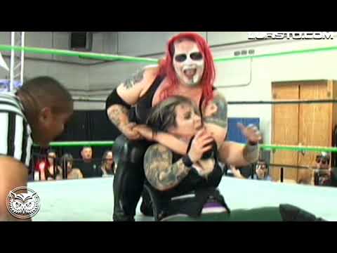 2017 -  LuFisto Vs Kaci Dillon #womenswrestling #indiewrestling #wrestling