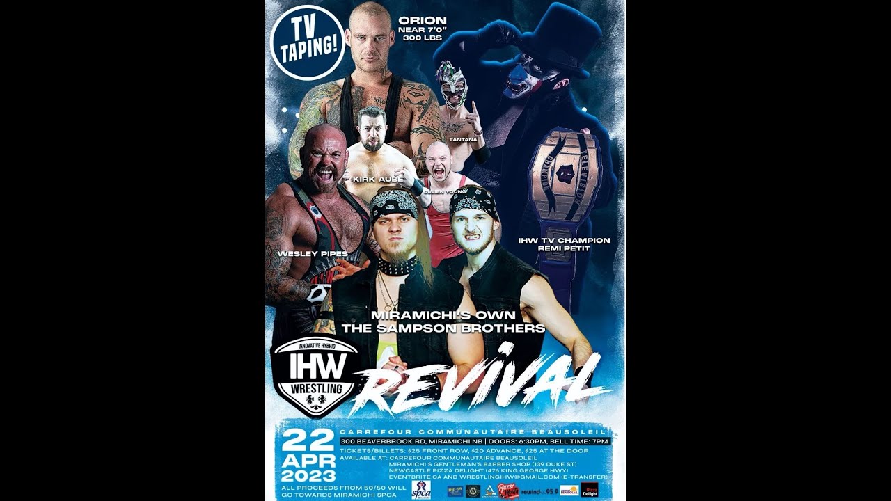 IHW Wrestling: Revival - Wesley Pipes vs Hunter Sampson