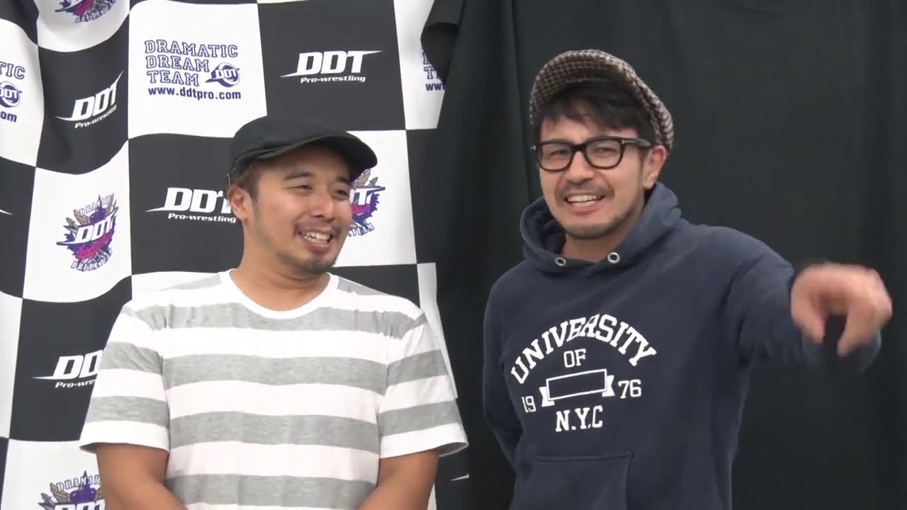 2017年10月17日ガンバレ☆プロレス記者会見 background