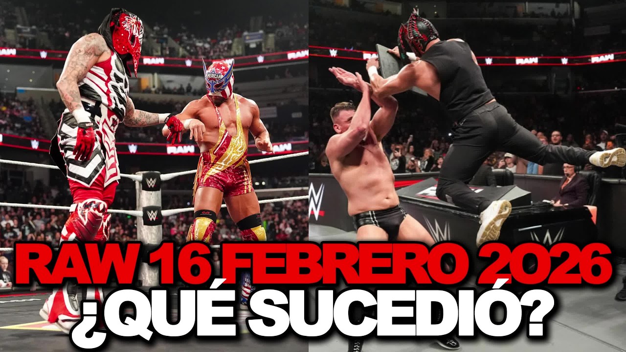 WWE RAW 16 Febrero 2026 | Resultados