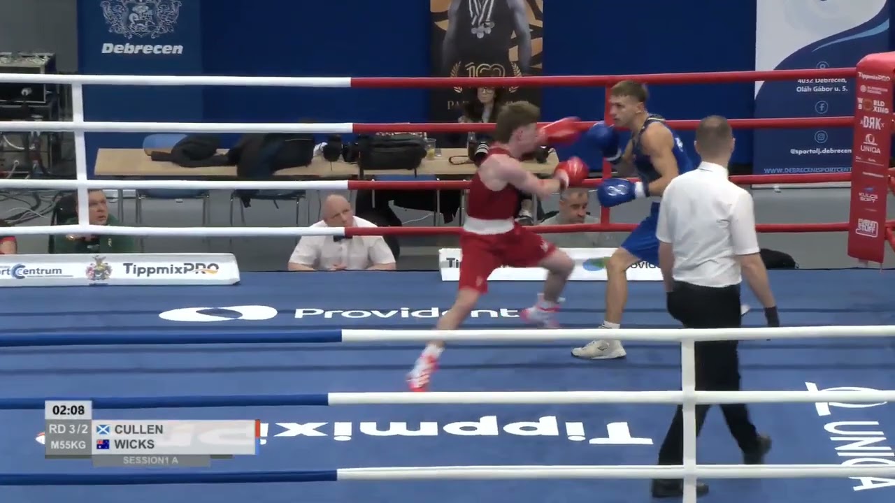 Aaron Cullen (SCO) vs. Jesse Wicks (AUS) Bocskai István Memorial 2026 (55kg)