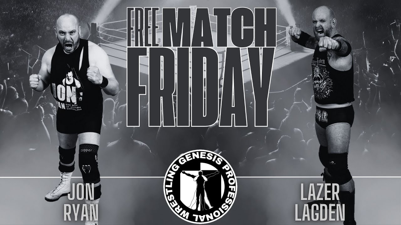 Full Match: "The Bad Boy of British Wrestling" Jon Ryan vs. Lazer Lagden !