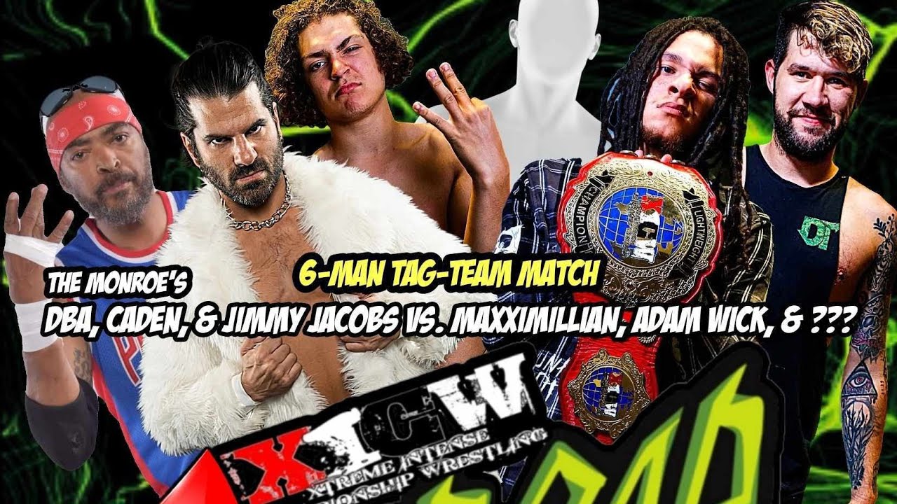 Full Match: JIMMY JACOBS, DBA & CADEN MONROE vs ADAM WICK, MAXXIMILLIAN & a mystery partner 9/28/24
