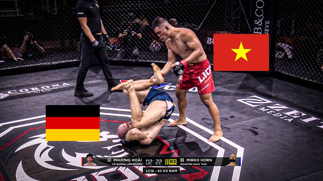 20 Phút khó tin võ sĩ Liên Phong khiến chiến thần Đức KHIẾP VÍA trước liên hoàn đấm cực mạnh