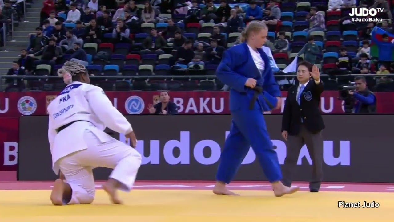 Romane DICKO 🇫🇷 🆚️ Elis STARTSEVA 🇷🇺 | полуфинал /+78кг | Большой Шлем Баку 2024