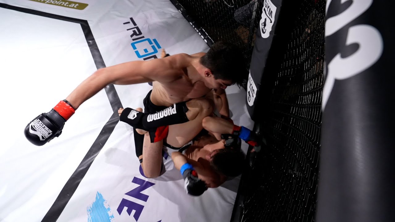 3 Rounds Ground And Pound | Nikolaus Mayrhofer VS Ömar Oksak background