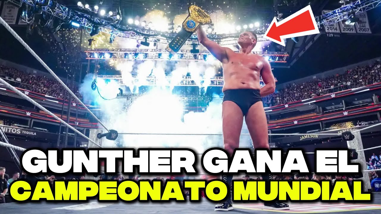 Gunther CAMPEÓN | WWE RAW 9 Junio 2025 RESULTADOS