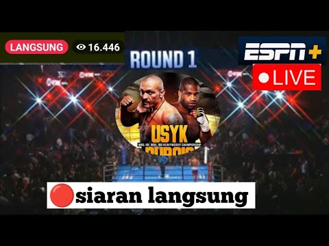 🔴siaran langsung tinju hari ini,26 agustus 2023‼️oleksadr usyk vs daniel dubois,
