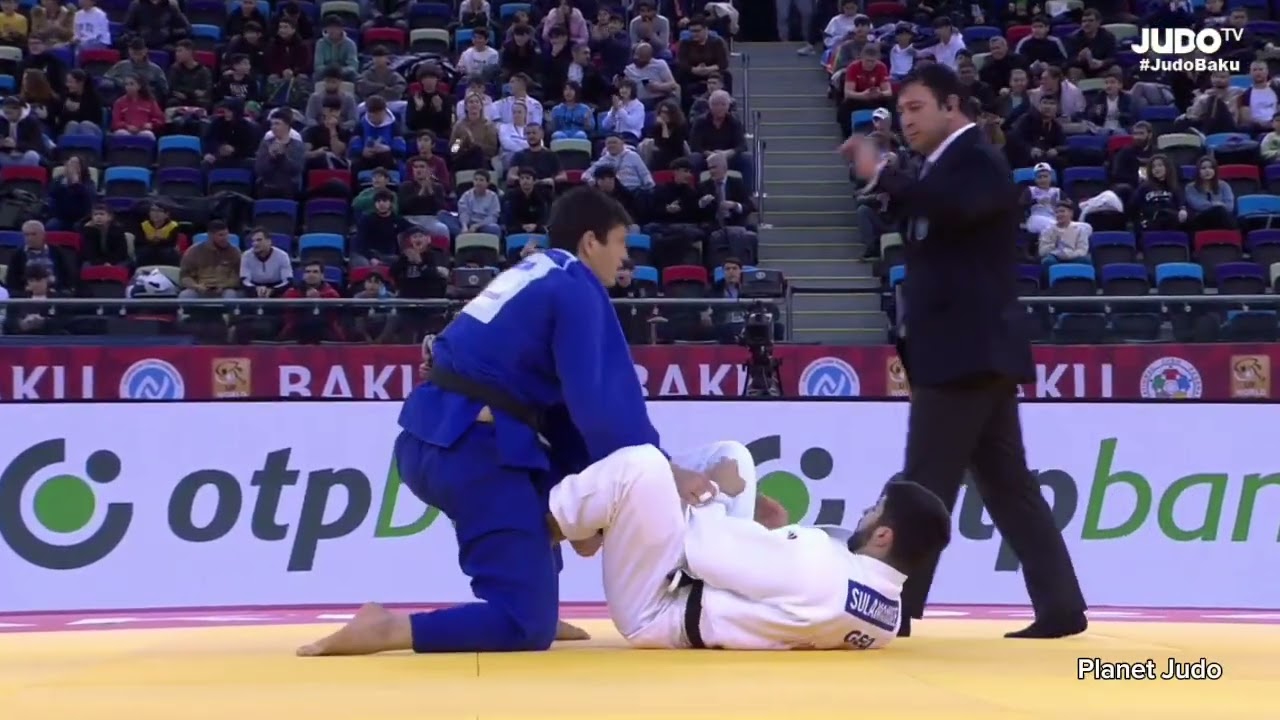 Ilia SULAMANIDZE 🇬🇪 🆚️ Baymurat MAJANOV 🇹🇲 | 2 раунд /-100кг | Большой Шлем Баку 2024