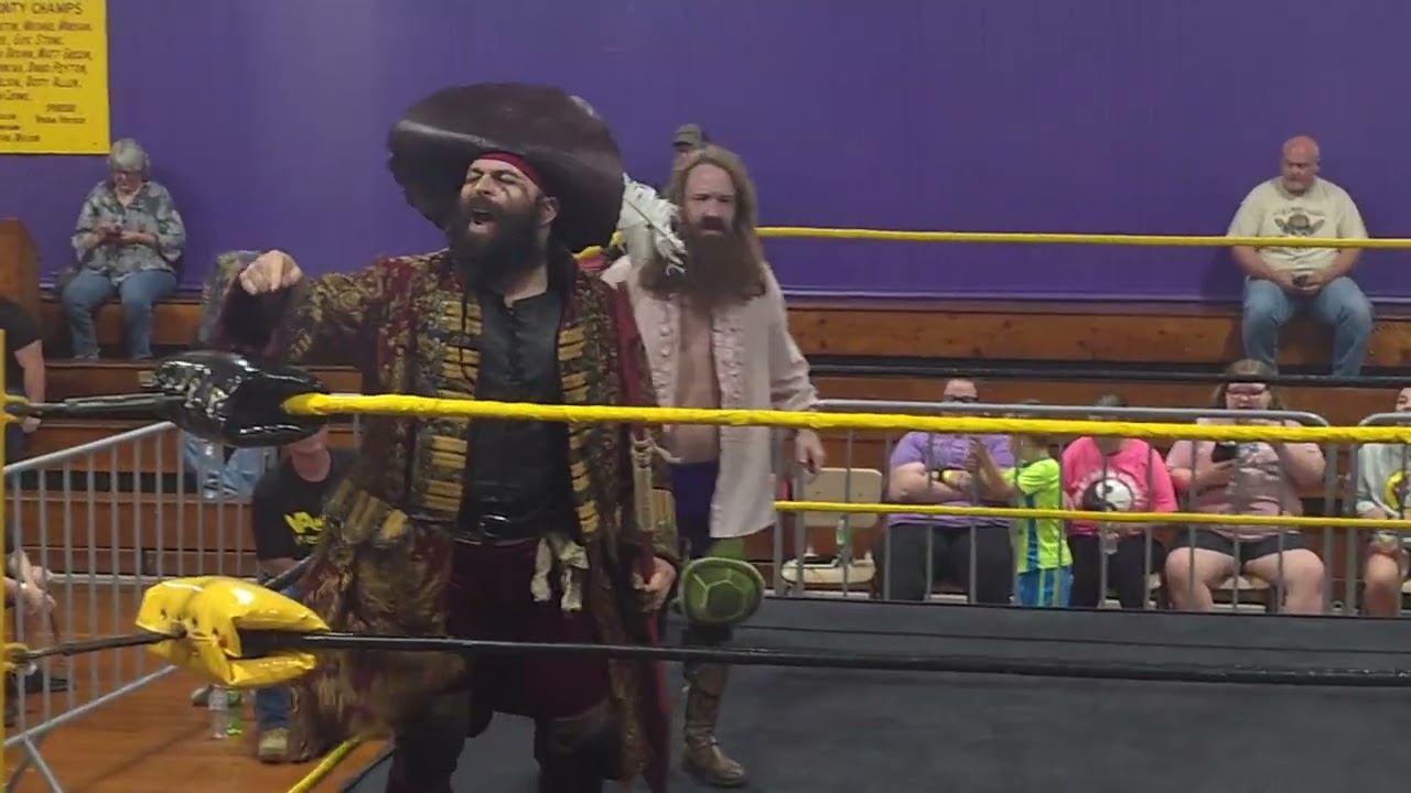 Captain Alexander North v James Kendrick Entrances NAWE June 14, 2025 background