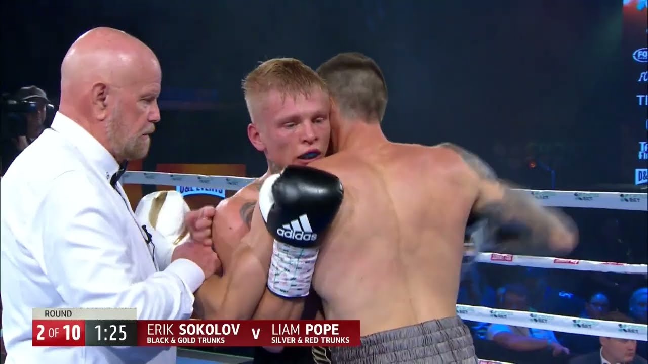 Liam Pope vs. Erik Sokolov | Super Bantamweight Bout background