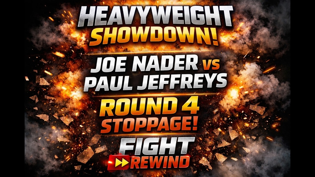 Joe Nader Vs Paul Jeffreys