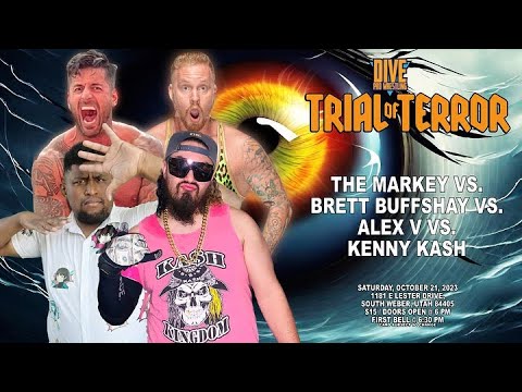 The Markey VS Brett Buffshay VS Alex V VS Kenny Kash background