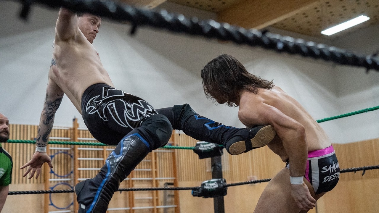 Full Wrestling Match - Andy Steel Vs. The Scoop - Titanic Wrestling