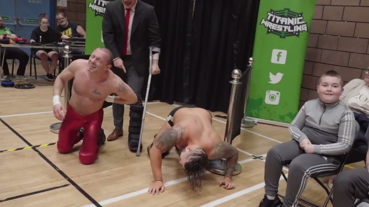 Full Pro Wrestling Match - KMK vs Eddie Stone - Titanic Wrestling