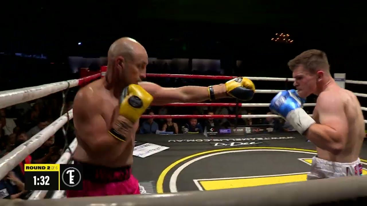 Mitch Leek Vs Damien Lock - Super Middleweight Victorian Silver Title - Full Fight backdrop