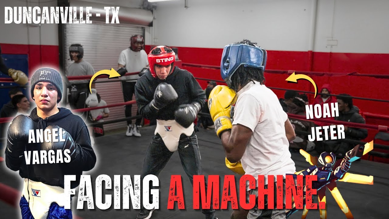 MACHINE! Amateur Boxer Faces Technical GENIUS in Sparring! background