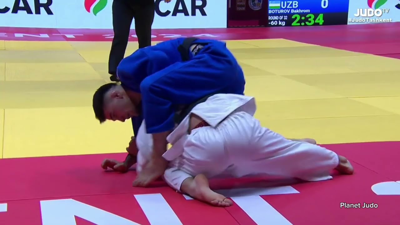 Nurkanat SERIKBAYEV 🇰🇿 🆚️ Mehrzod SUFIEV 🇹🇯 | 1/16финала/-60кг | Большой Шлем Ташкент 2024