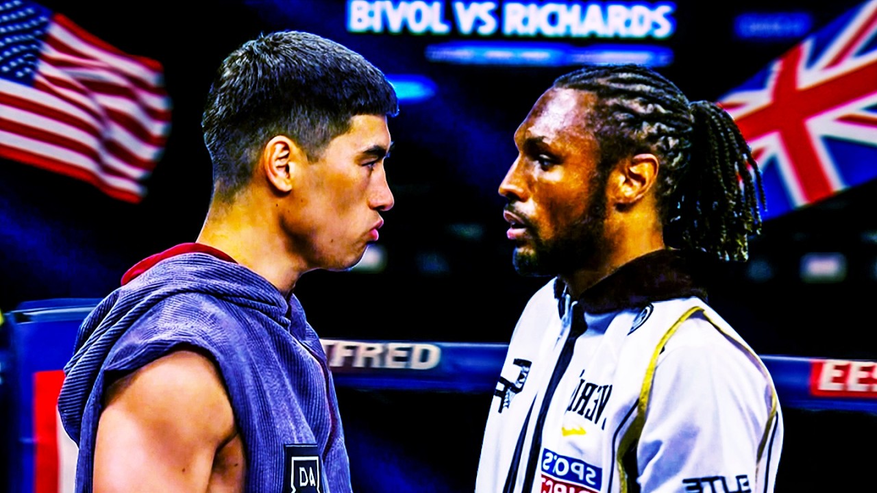 Dmitry Bivol (Russia) vs Craig Richards (England) | Boxing Fight Highlights HD backdrop
