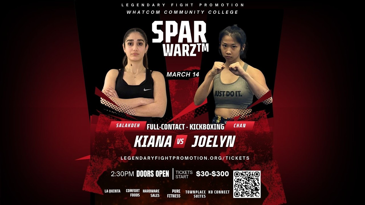 Kiana Shamsaei Salakdeh vs Joelyn Chan   SparWarz 20
