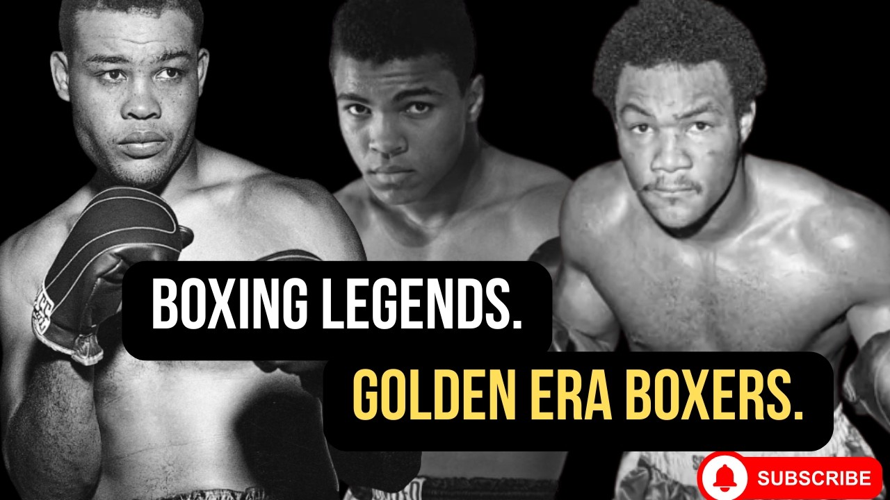 The Golden Era: Best Boxers from the 1920s to the 1970s | Ali, Louis, Robinson, Dempsey #boxing