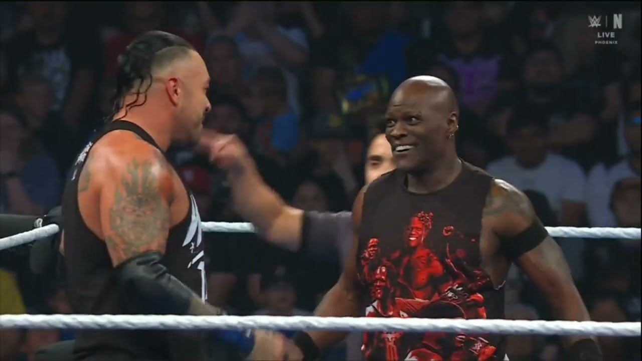 WWE SMACKDOWN DAMIAN PRIEST & R TRUTH VS LOS GARZA 03/13/26