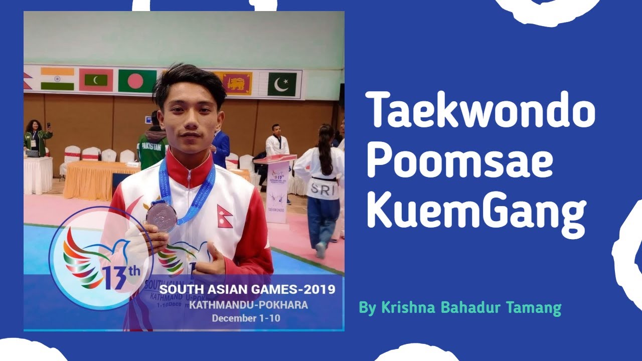 Taekwond Poomsae_KeumGang By Krishna Bahadur Tamang ||Team Nuwakot