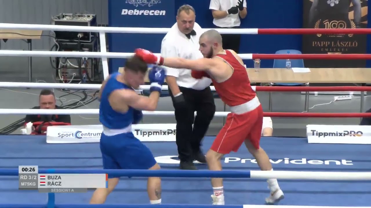 Rómeó Buza (HUN) vs. Roland Rácz (HUN) Bocskai István Memorial 2026 (75kg)