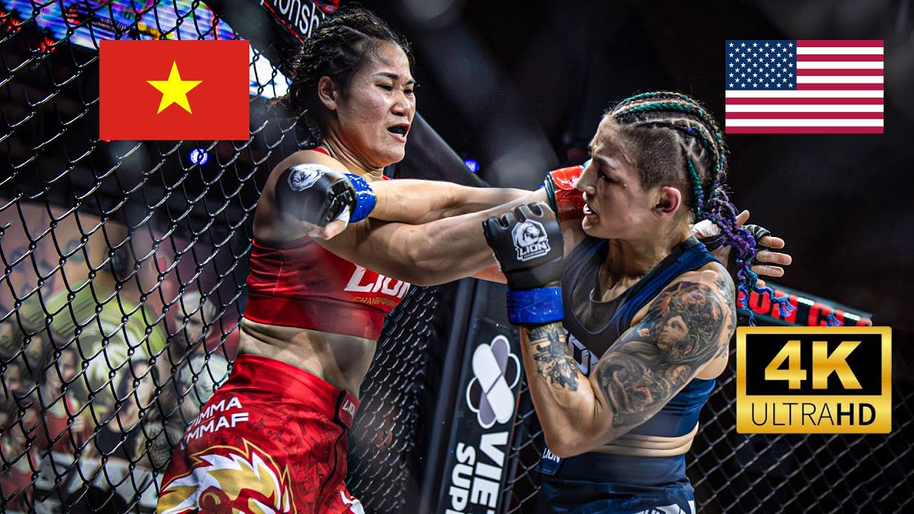 VIỆT NAM vs MỸ | Lò Thị Tâm đại chiến rực lửa Chelsey Cashwell cho chiếc đai vô địch