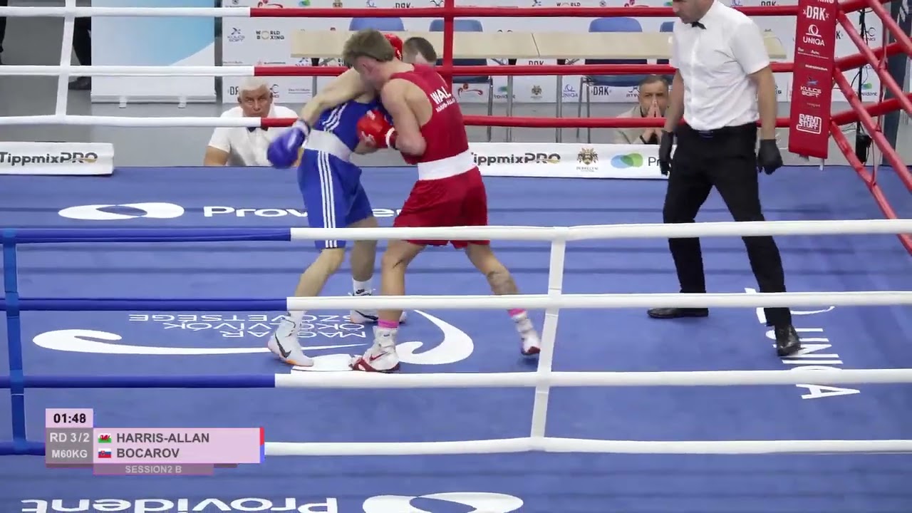 Owain Harris-Allan (WAL) vs. Maksym Bocharov (SVK) Bocskai István Memorial 2026 (60kg)