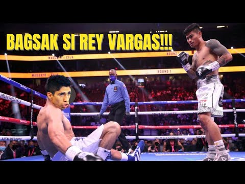REY VARGAS PINABAGSAK NG PILIPINO SA HARAP MISMO NG MGA MEXICANO! | MARK MAGSAYO VS REY VARGAS