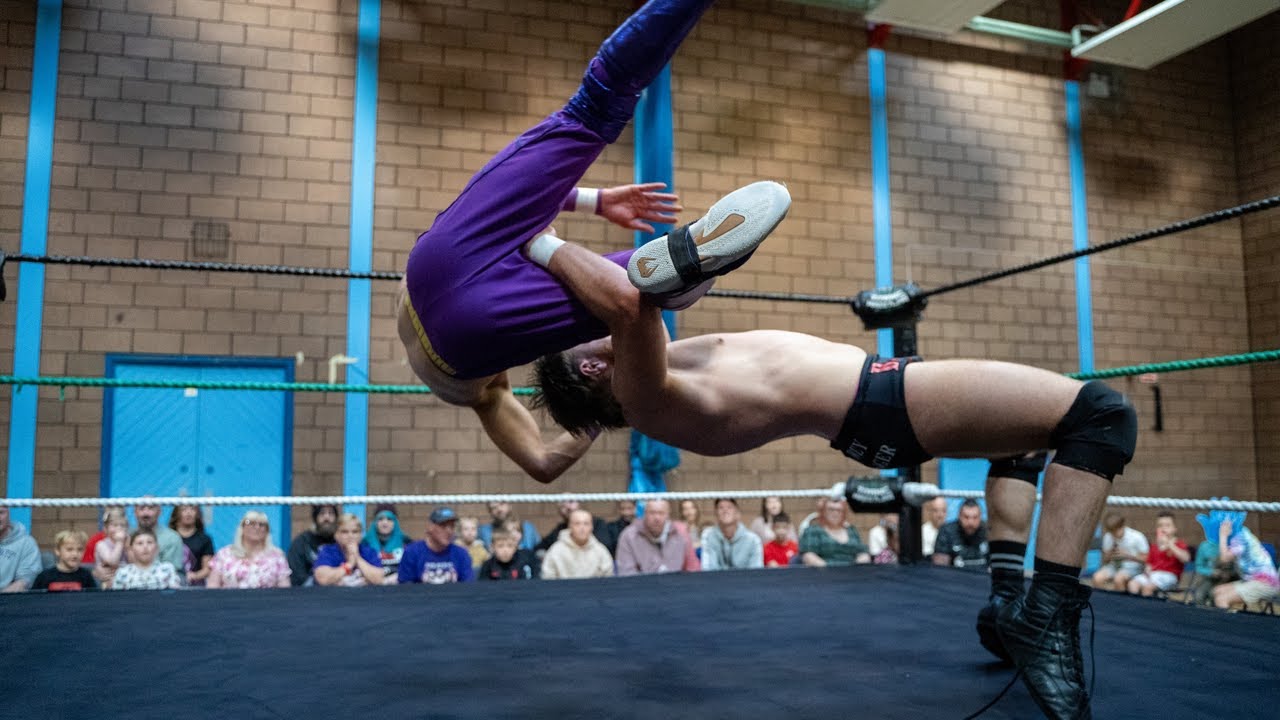 Full Match - Jay Stynes Vs Butch Armstrong - Titanic Wrestling background