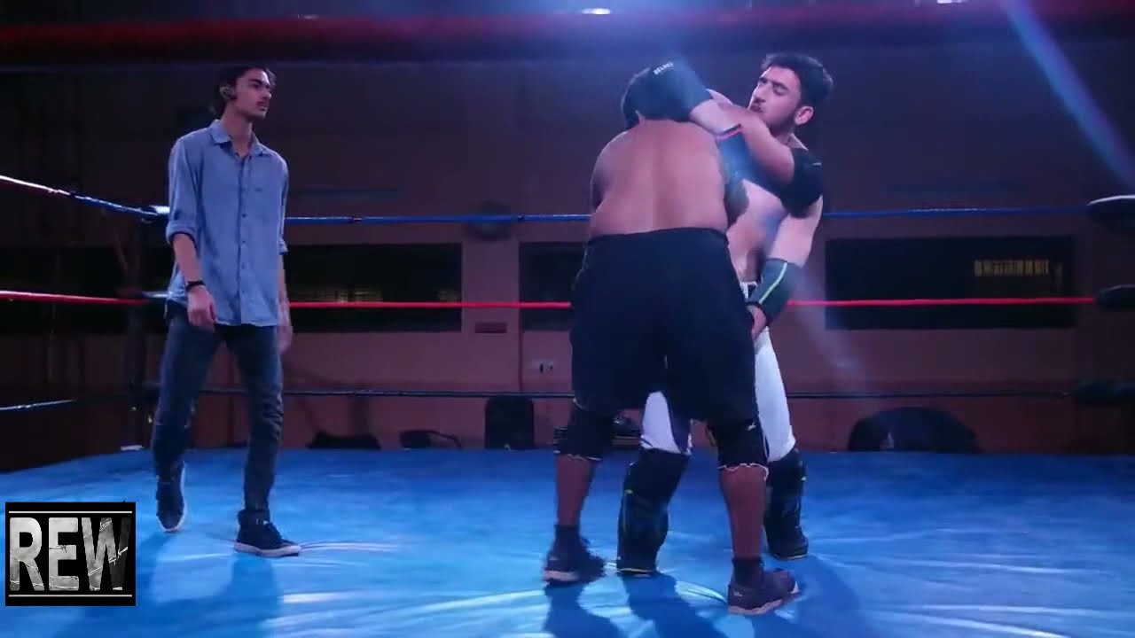 REW vintage Raja Naveed vs The Ministry (2 on 1 handicap match) 19-01-2019 background
