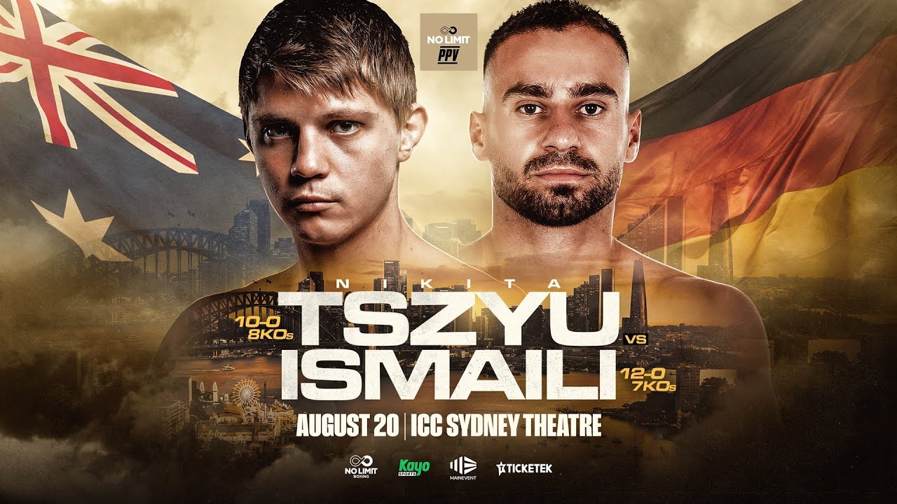 Tszyu vs Ismaili Official Weigh-In | August 20 Sydney Fight Night