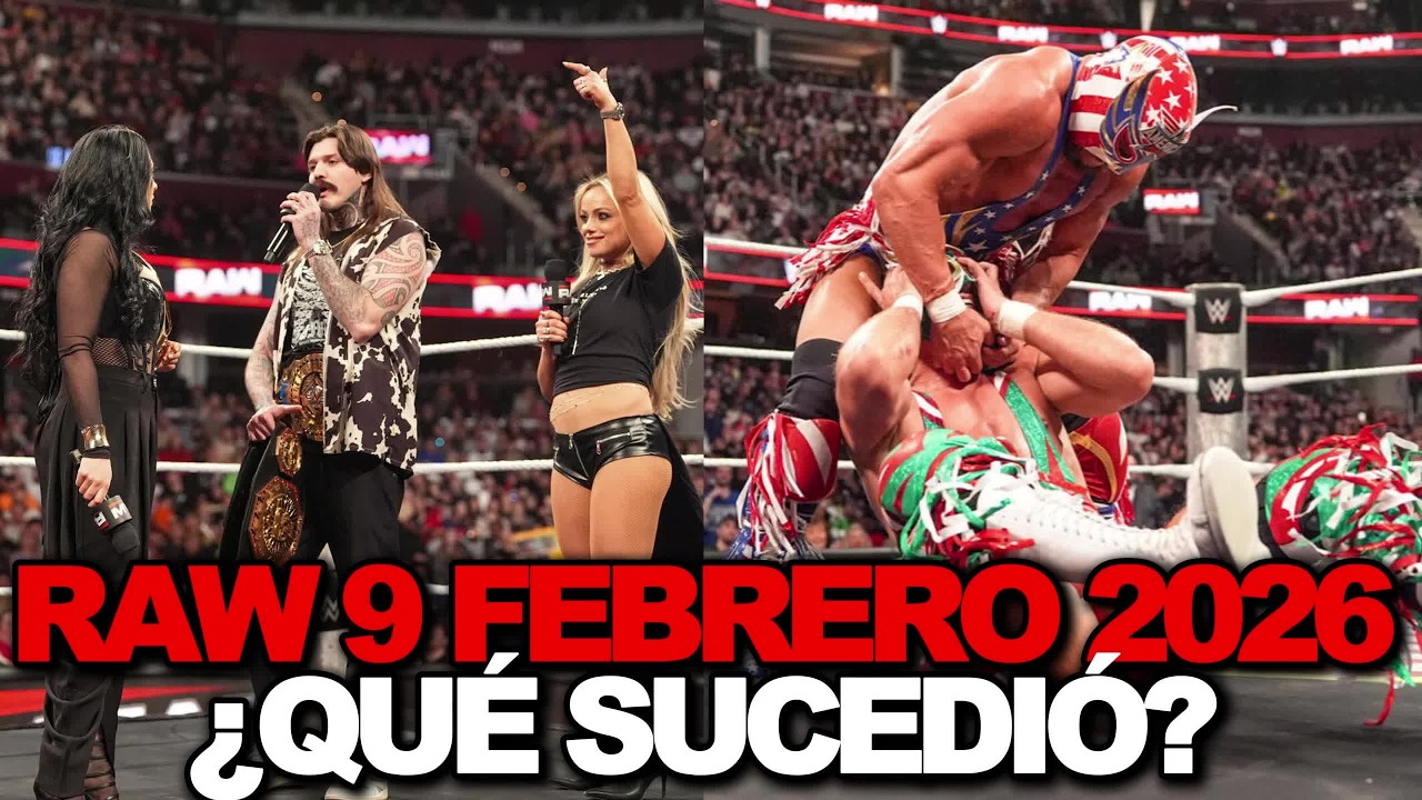 WWE RAW 9 Febrero 2026 | RESULTADOS